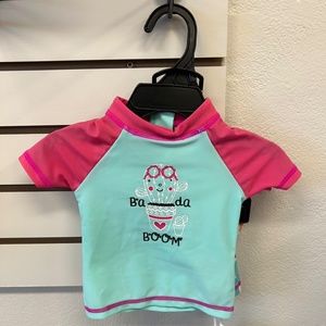 NWT BaDaboom Rashguard Set Cactus Print
